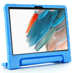 Coque en TPU antichoc avec béquille bleu pour votre Samsung Galaxy Tab A8 10.5 (2021)