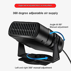 Acheter (Réchauffeur de Voiture Électrique 120w/200w Dégivreur de Dégivreur de Ventilateur de Chauffage 12v/24v Dc Portable) Réchauffeur De Voiture Électrique 120w / 200w Dégivreur de Dégivreur de Ventilateur De Chauffage 12v / 24v Dc Portable