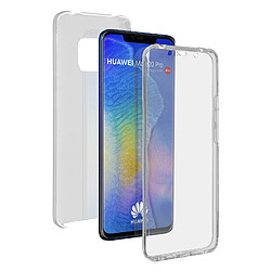 Avizar Coque Huawei Mate 20 Pro Protection 360° Silicone + Polycarbonate transparent