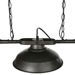 Atmosphera, Createur D'Interieur Suspension luminaire industrielle Sorn - L. 107 x H. 65 cm - Gris métallisé