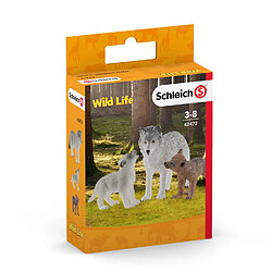 Schleich Figurines Maman loup avec lou pas cher