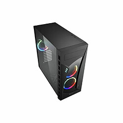 Avis Sharkoon NIGHT SHARK RGB, Midi ATX Tower, PC, ATX,CEB,EATX,Micro-ATX,Mini-ITX, Noir, Multi, 3 mm