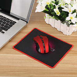 Souris sans fil usb 6 boutons 2.4g jeu optique 2400dpi réglable rouge pas cher