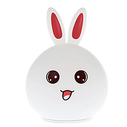 Universal Lapin LED lumineux USB pour enfant bébé enfant cadeau animaux dessin animé lampe décorative chevet chambre salon | LED veilleuse