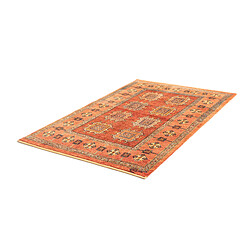 Avis Vidal Tapis de laine 165x105 orange Kashkuli