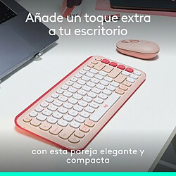 Clavier Logitech 920-013120 Rose Espagnol Qwerty QWERTY