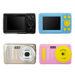 Wewoo Caméras Enfants 2.4 pouces 16MP 720P Mini LSR Cam appareil photo numérique pour bébé mignon de bande dessinée jouet multifonction caméra anniversaire des (noir) pas cher