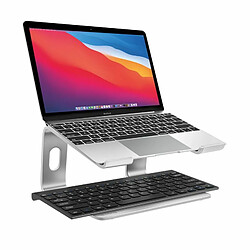 Crong AluBench - Support pour ordinateur portable en aluminium (argent) pas cher