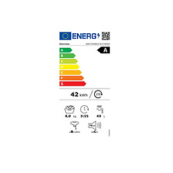 Lave-linge 6kg 1300 tours/min blanc - EW6T3365BCZ - ELECTROLUX