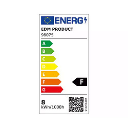 Edm Ampoule LED 8W 806lm (60W) 150° - Blanc du Jour 6500K