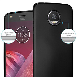 Acheter Cadorabo Coque Motorola MOTO Z2 PLAY / Z2 FORCE Etui en Noir