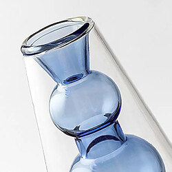 Moderne Bonsaï Fleur Vase Nouveauté Planteur Pot Maison Bureau Chambre Décoration Bleu pas cher