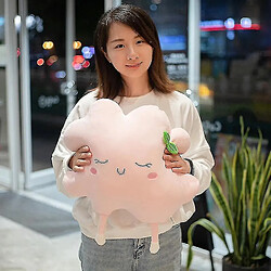 Universal 45cm Sky Series Plux Toys Soft Cartoon nuage Sun Sun Plux Oreiller Coup de canapé mignon Coussin (rose)