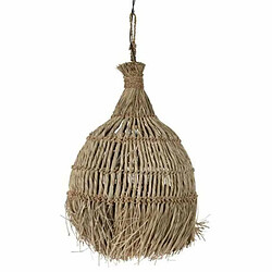 Paris Prix Lampe Suspension Design Twist 75cm Naturel