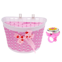 Panier d'Avant Vélo Enfant + Vélo Cloche Remplacement Pièce Rose Sport Accessoire