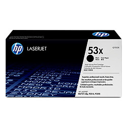 HP 53X High Yield Black Original LaserJet toner cartridge