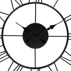 Horloge murale accessoire vintage fer pendule salon Helsinki Ø92 cm WOMO-DESIGN®