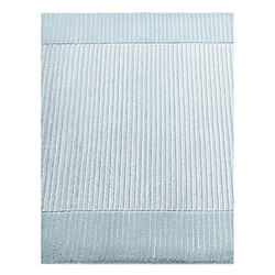 Vidal Tapis de couloir en laine 198x79 bleu Darya pas cher