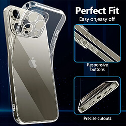 Coque Silicone Transparente Pour iPhone 15 Pro Little Boutik©