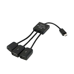 Acheter 3 en 1 OTG Câble Téléphone portable adaptateur