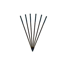 Lot de 6 lames SCHEPPACH pour scies à chantourner - 10 dents - 135 x 2 x 0,25 mm - 88000013