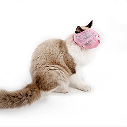 Maquillage réglable Cat Muzzle Pet Anti-bark Muzzle Cat Grooming Muzzle S Pink