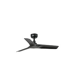 Faro Barcelona Petit ventilateur de plafond DC noir 6 vitesses