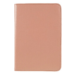 Etui en PU avec support texture litchi, anti-choc marron pour votre Apple iPad mini 6 (2021)