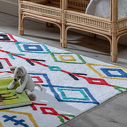 BigBuy Home Tapis pour enfant 175 x 90 cm Coton