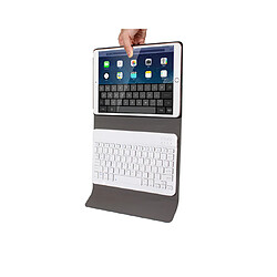 YP Select Housse de protection en cuir pour clavier sans fil Bluetooth pour Apple Ipad bleu marine Ipad Air / Air2 / 2017/2018 Ipad 9.7 / Pro9.7