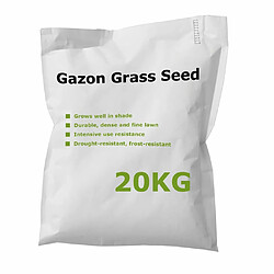 vidaXL Graine de gazon 20 kg