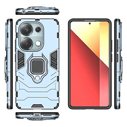 Htdmobiles Coque pour Xiaomi Redmi Note 13 Pro 4G / Poco M6 Pro 4G - housse etui rigide anti choc + film ecran - BLEU FONCE