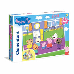 Clementoni - 25458 - SuperColor 40 pieces Floor - Peppa Pig