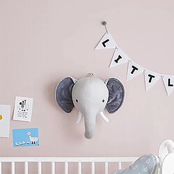 Universal Éléphant, cerf et tête d'ours - décor de chambre à coucher suspendu en peluche