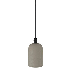 XanLite Suspension à douille en ciment gris pour ampoule à cuLot E27