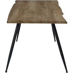 Acheter The Home Deco Factory Table repas en bois et métal Forest.