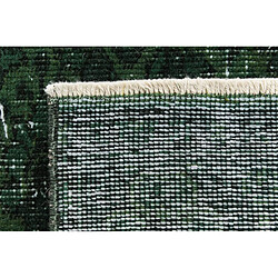 Avis Vidal Tapis de laine 292x188 vert Ultra Vintage