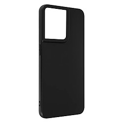 Avizar Coque Oppo Reno 8 5G Résistante Silicone Gel Souple Flexible Fine Légère Noir