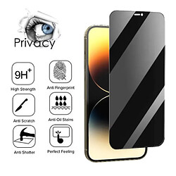 Avis Film De Verre Anti-Espion Phonecare Pour Samsung Galaxy A80 - Transparent/Noir