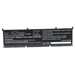 vhbw Batterie compatible avec Dell Alienware ALW15M-5758W, M15 2020, M15 R3, M15 R3 P87F ordinateur portable Notebook (7000mAh, 11,4V, Li-polymère)