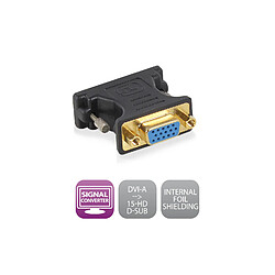 Eminent Ewent EW9850 adaptateur et connecteur de câbles DVI-A VGA Bleu