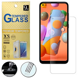 Htdmobiles Film de protection vitre verre trempe transparent pour Samsung Galaxy A12 / M12