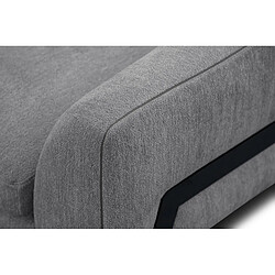 Avis Courtois Laville Canapé d'angle gauche 4 places tissu gris - Winter