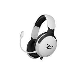 Casque gaming filaire Subsonic Astra pour PS5 PS4 PC Nintendo Switch Xbox One Xbox Series X et S Blanc Noir