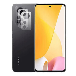 Visiodirect Lot de 2 verre trempé camera arrière protecteur pour Xiaomi 12 Lite 5G 6.55"