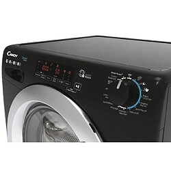 Avis Lave-linge hublot CANDY CSS1410TWMCBE/FR - 10 kg - Induction - Vapeur - 1400 trs/min - Classe A - programmes rapides - Noir