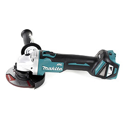 Makita DGA 511 T1J Meuleuse d'angle sans fil 18V 125mm Brushless + 1x Batterie 5,0Ah + Coffret Makpac - sans chargeur