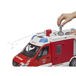 Acheter Bruder Fourgon de pompiers MB Sprinter avec module son et lumière