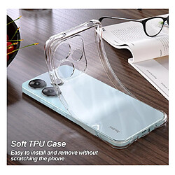 Htdmobiles Coque pour Xiaomi Redmi 13 4G / Poco M6 4G - housse etui silicone gel fine + film ecran - TRANSPARENT TPU