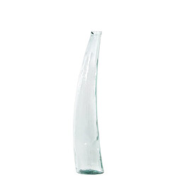 Vase de sol Alexandra House Living Transparent Verre 20 x 20 x 94 cm